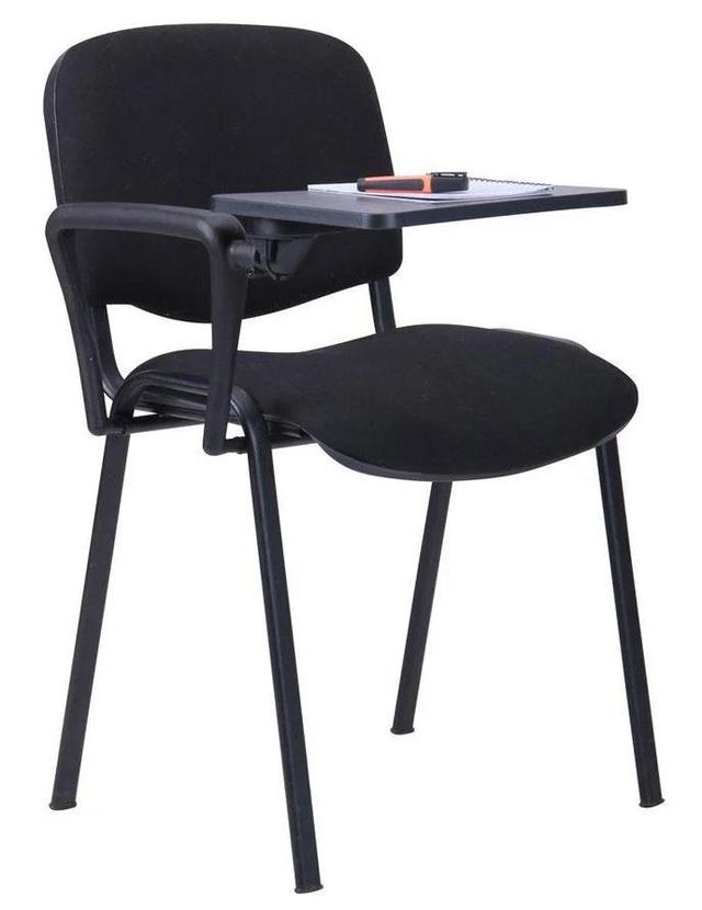 Стул Изо черный А-01 со столиком (Подлокотник модель Изо)