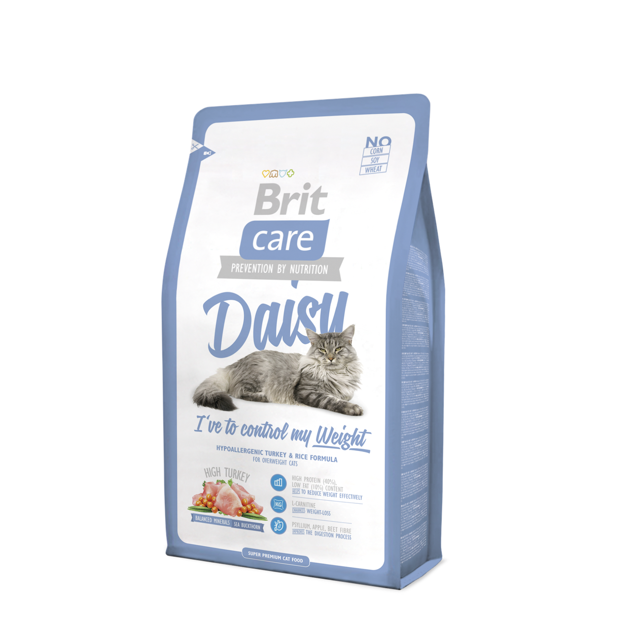 

Сухий корм для котів Brit Care Cat Daisy I have to control my Weight 2 кг.