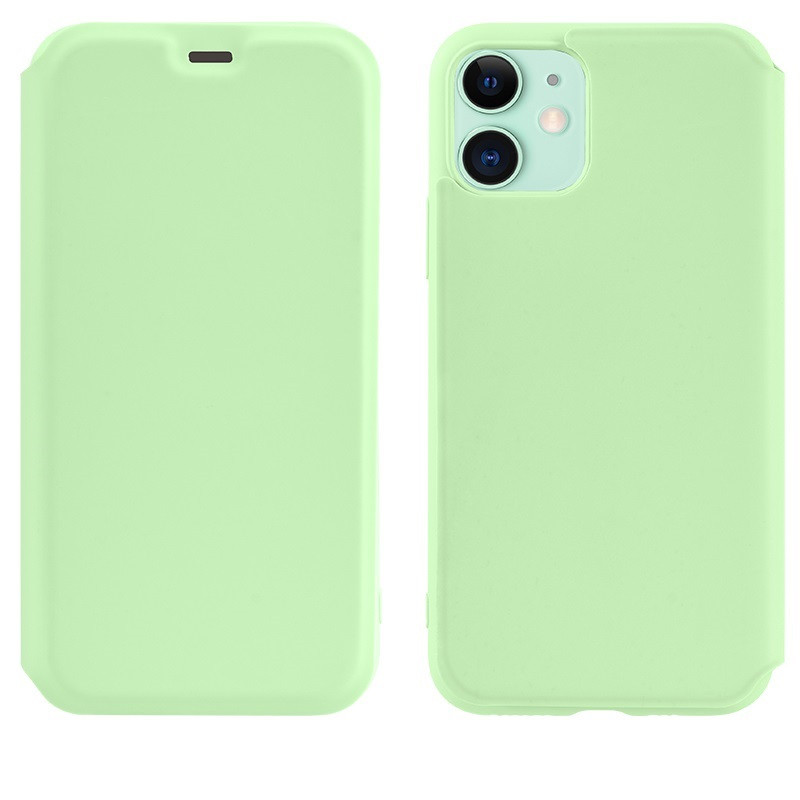 

Чехол-книжка Hoco Colorful series liquid silicone для Apple iPhone 11 Green, Зеленый