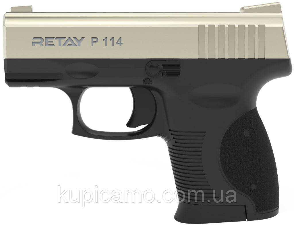 

Шумовой пистолет Retay Arms P114 Satin