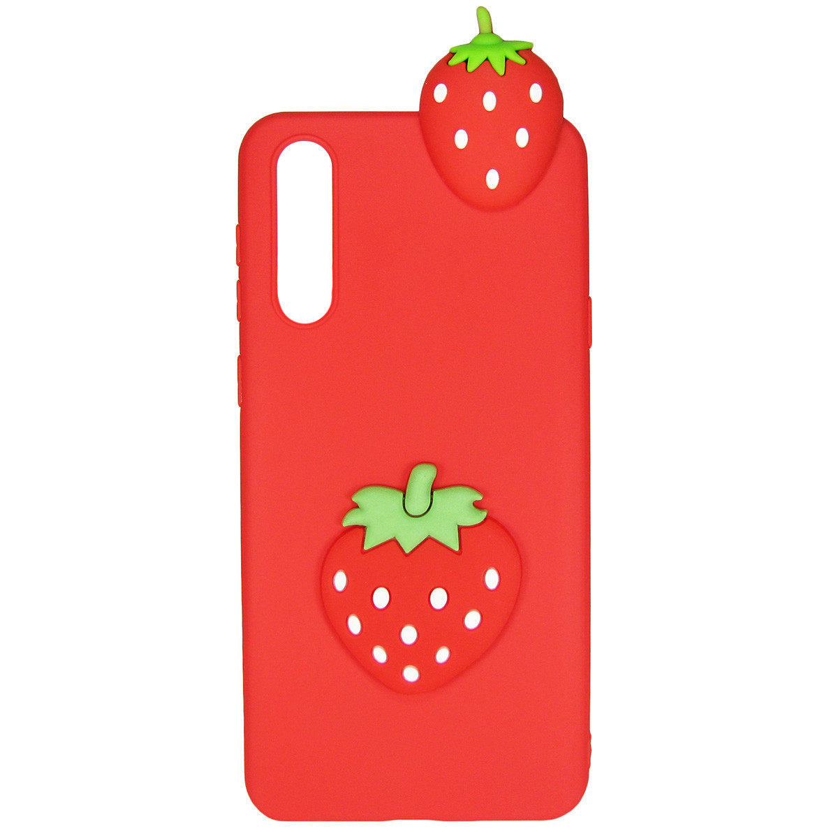 

Чехол Cartoon 3D Case для Huawei P20 Клубничка, Красный