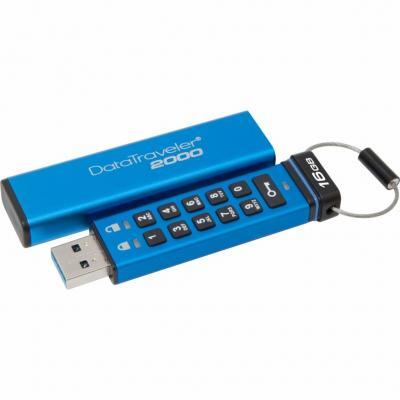 USB флеш накопитель Kingston 32GB DT 2000 Metal Security USB 3.0 (DT20