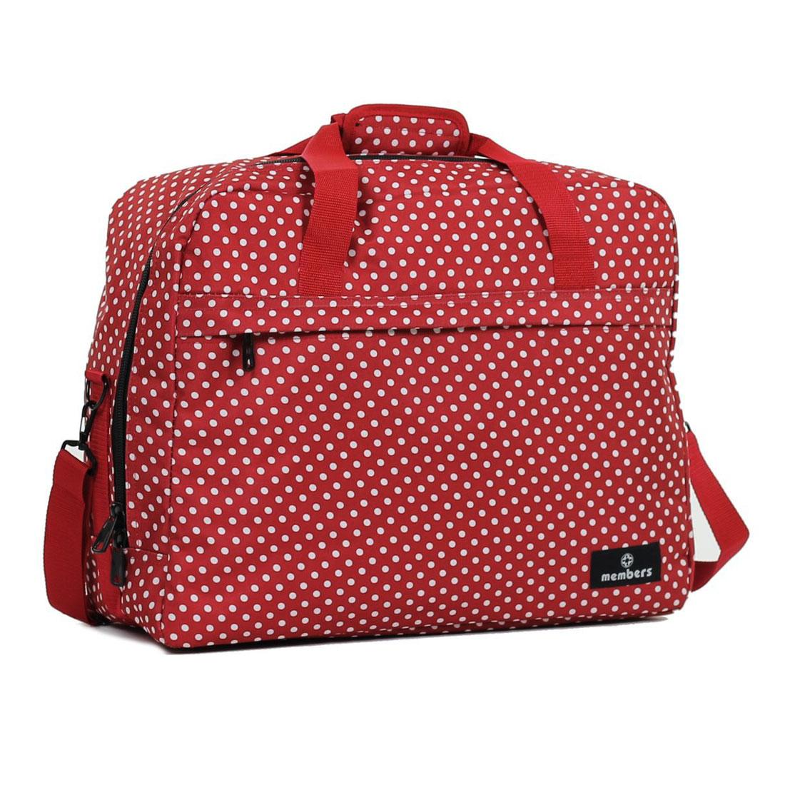 

Сумка дорожная Members Essential On-Board Travel Bag 40 Red Polka, Красный/горох