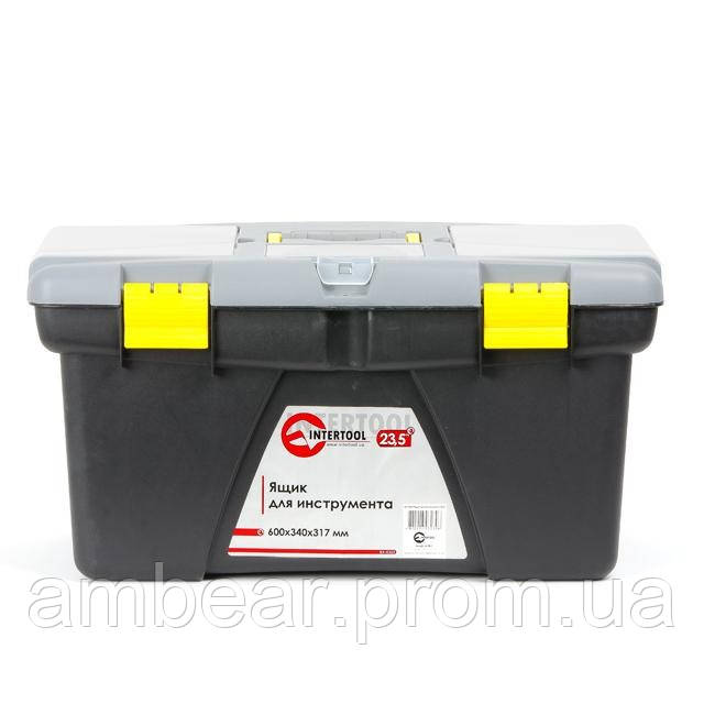 

Ящик для инструмента 23.5" 600*340*317мм INTERTOOL BX-0323