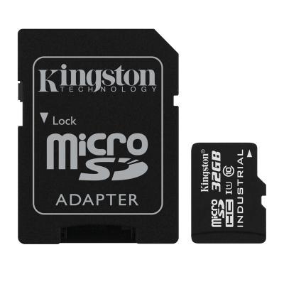 

Карта памяти Kingston 32Gb microSDHC class 10 UHS-I Industrial (SDCIT/32GB)