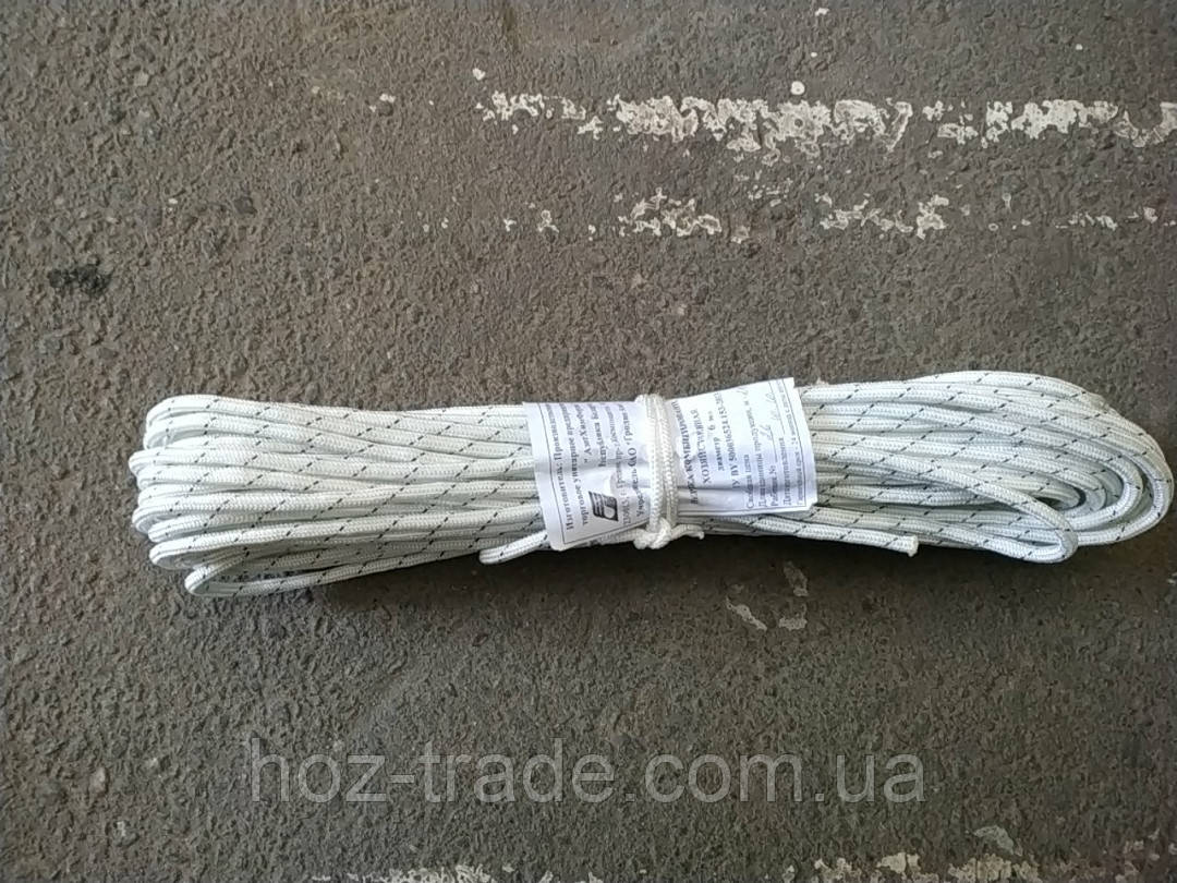 Мотузка комбінована господарська Ø6 мм, довжина 25 м. Білорусь