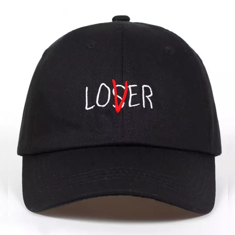 Кепка бейсболка Loser Lover, Чорна Унісекс