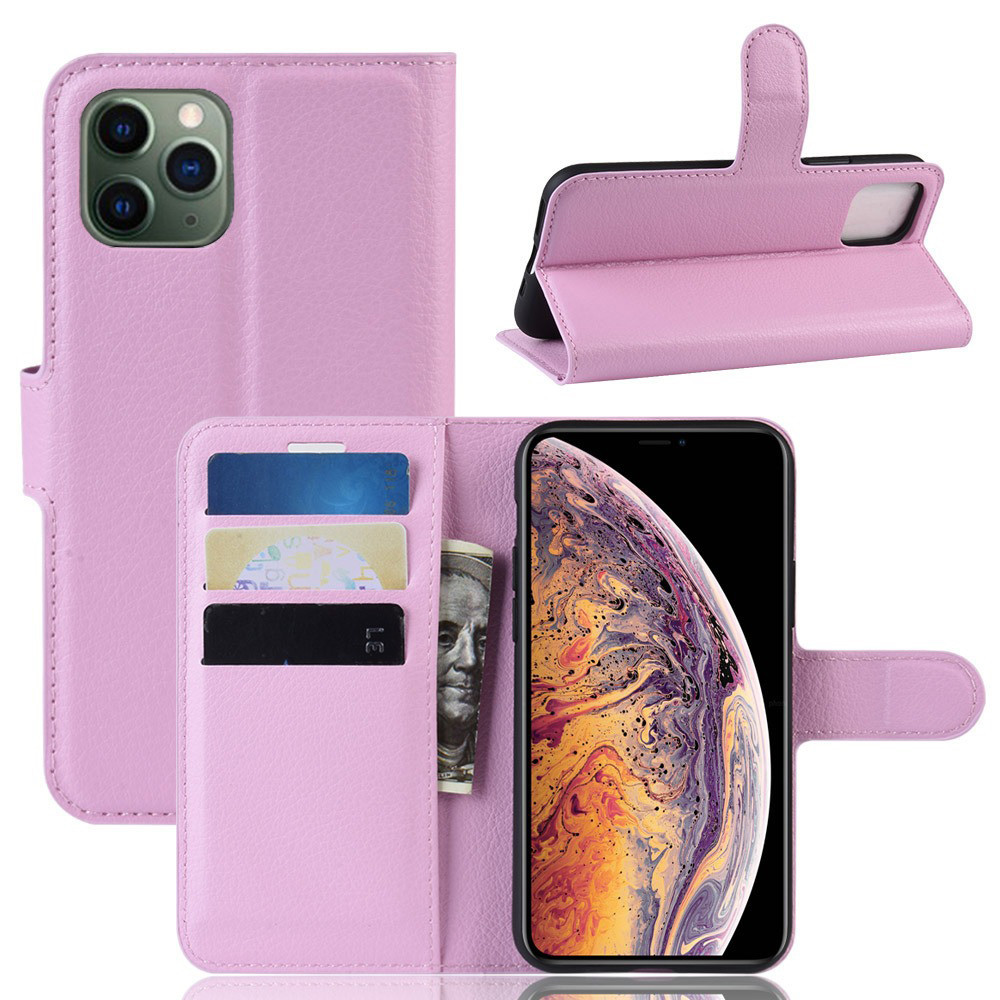 

Чехол-книжка Litchie Wallet для Apple iPhone 11 Pro Max Pink, Светло-розовый