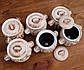 Горшочки для запекания в духовке 6 шт из керамики "Вкусный обед" светлые 500 мл, фото 2