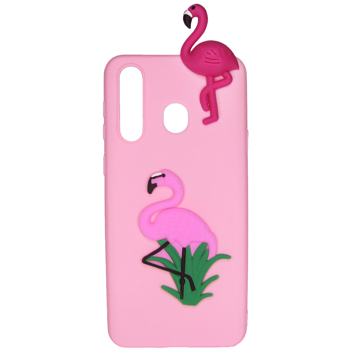 

Чехол Cartoon 3D Case для Huawei P30 Lite Фламинго, Розовый