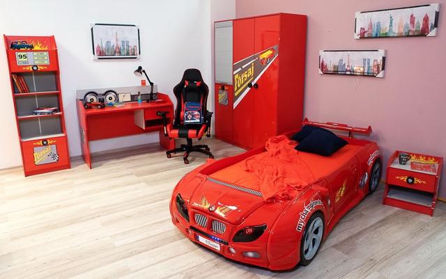 Детская комната Форсаж (машина красная)