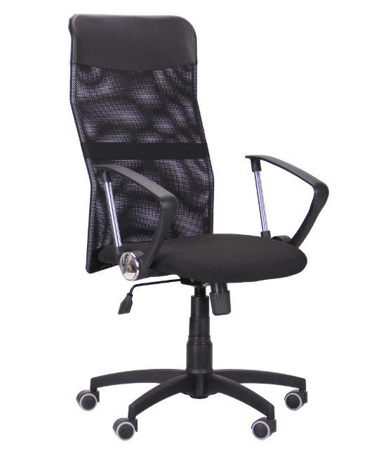 Кресло Ultra сиденье C-1/спинка Сетка черная, вставка Скаден черный