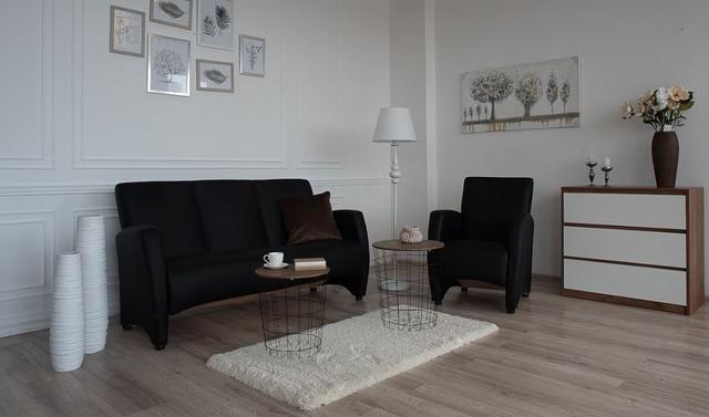 Комплект мягкой мебели Синди 3-местный+кресло черный