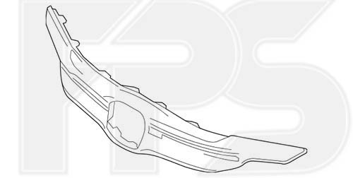 

Накладка решетки радиатора хром Honda Accord 9 '15-17 Coupe (FPS)