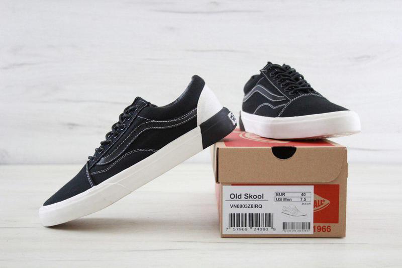 

Кеды унисекс Vans Old Skool DX black/white "Черные с белым" р. 5-10.5 (36-44), Черный