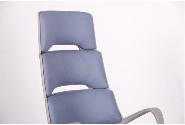 Кресло Spiral Grey сине-серый (5)