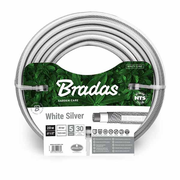 

Шланг для полива NTS WHITE SILVER 1/2" - 30м, WWS1/230