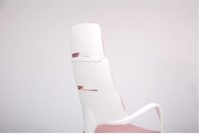 Кресло Spiral White Pink (11)