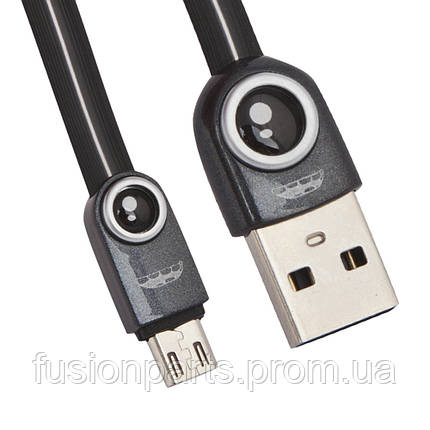 Кабель Micro-USB Remax Lemen Data RC-101 1m, фото 2
