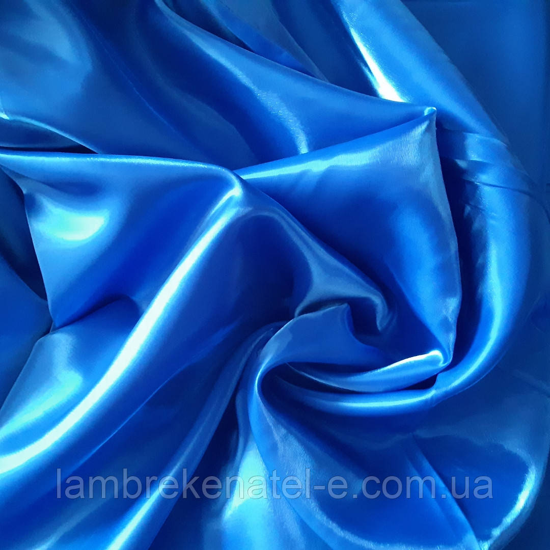 Тканина для штор Монорей синьо-блакитний колір, залишок 6, 5 метрів