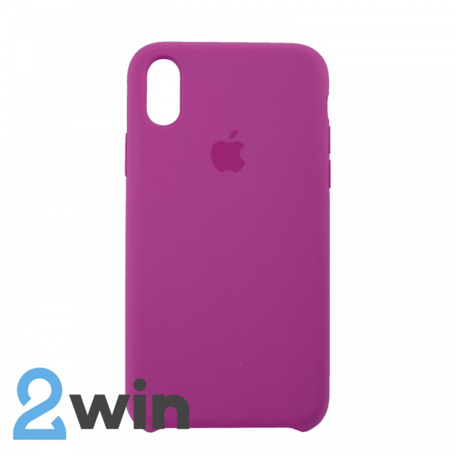 

Чехол Silicone Case iPhone XS MAX Copy Dragon Fruit (54), Светло-розовый