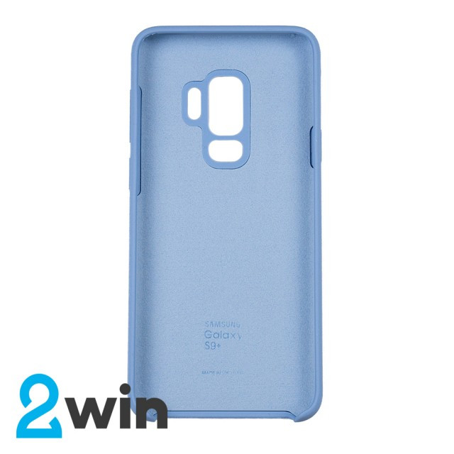 

Чехол Silicone Case Original Samsung S9 Plus Голубой