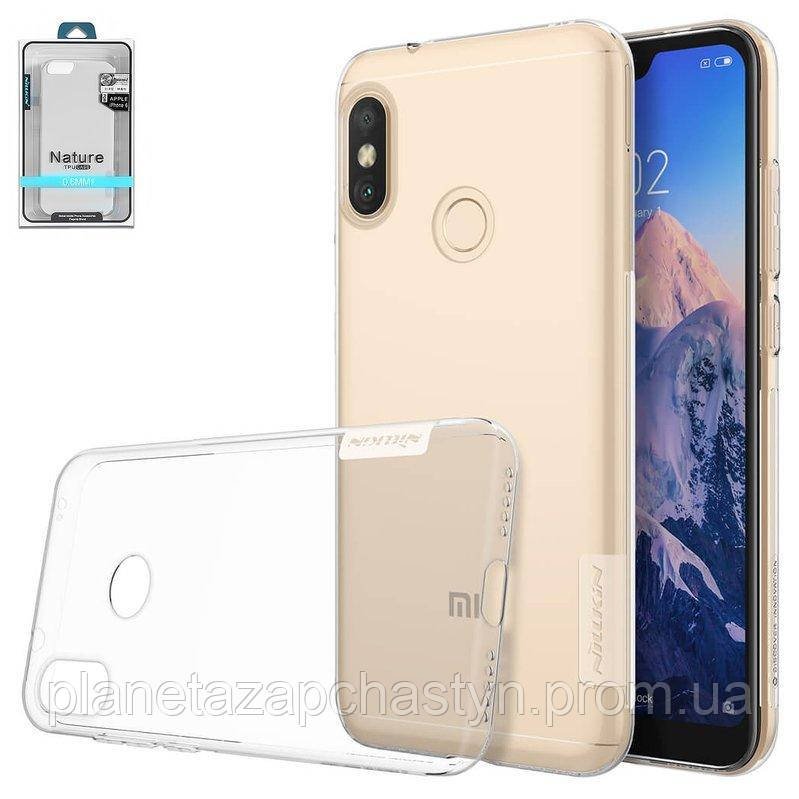 

Чохол Nillkin Nature TPU Case для Xiaomi Mi A2 Lite, Redmi 6 Pro, безбарвний, прозорий, Ultra Slim, силікон,