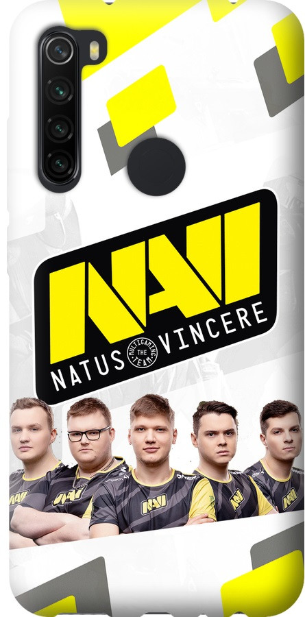 

Чехол силиконовый бампер FTS на Xiaomi Redmi Note 8 c рисунком Natus Vincere 2020, С рисунком