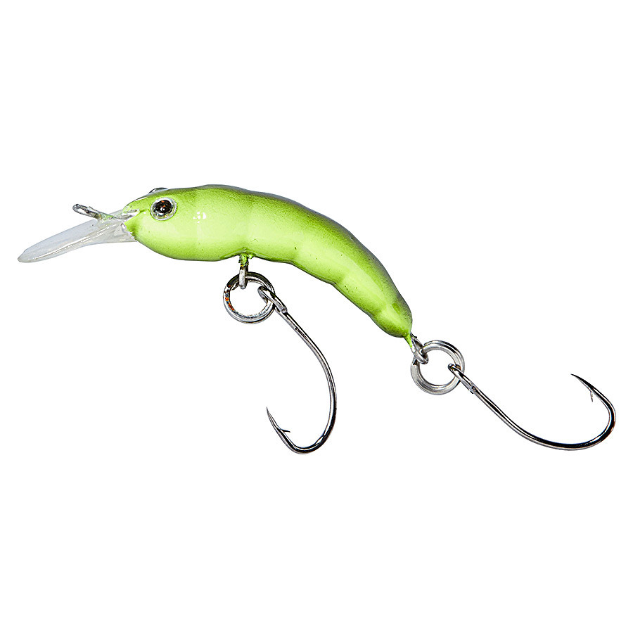 

Воблер Balzer UV Hectic Maggot SI Yellow/Black 3.5см. 3гр.