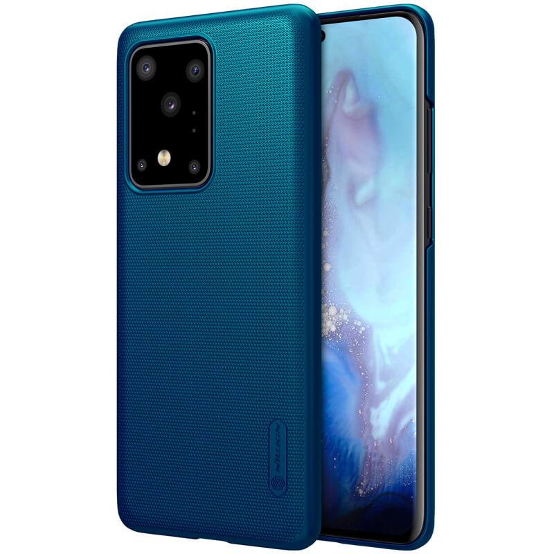 

Чехол Nillkin Matte для Samsung Galaxy S20 Ultra, Бирюзовый / peacock blue