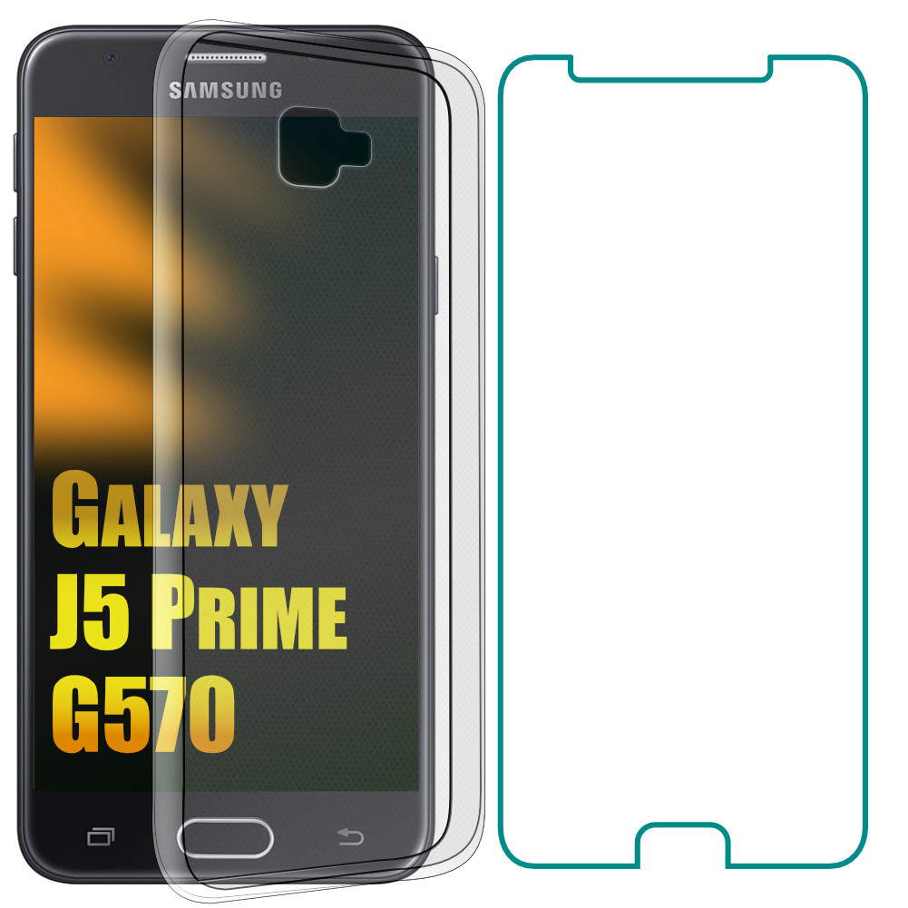 

Комплект Чехол и Защитное Стекло Samsung Galaxy J5 Prime G570 (Самсунг Джей 5 Прайм Джи 570