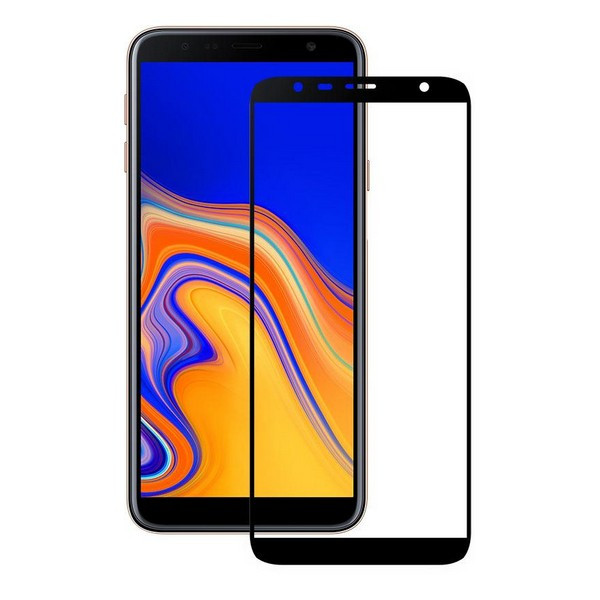 

Захисне скло Samsung Galaxy J610 J6+ 2018 2.5D Full Cover Tempered Glass прозоре (чорне) Mocolo