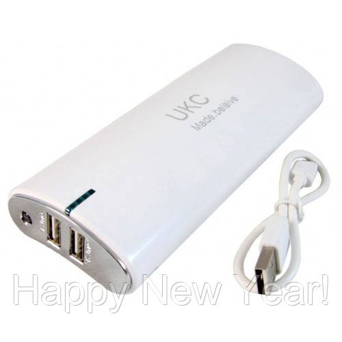 

Внешний аккумулятор Power Bank UKC U-29 20000 mAh White