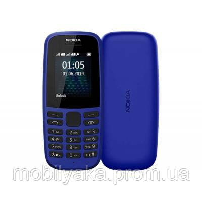 

Мобильный телефон Nokia 105 SS 2019 Blue (16KIGL01A13), Синий