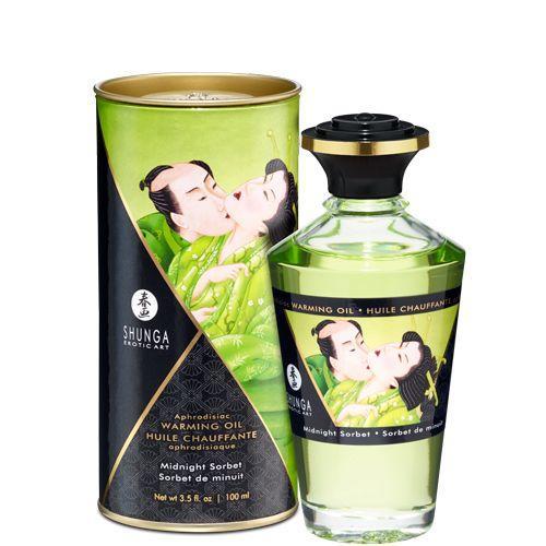 

Разогревающее масло Shunga APHRODISIAC WARMING OIL Midnight Sorbet 100 мл (SO2502)