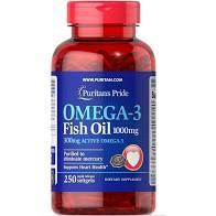 

Полиненасыщенные жирные кислоты Omega-3 Fish Oil 1000 mg (250 кап) Puritan's Pride