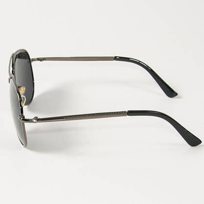 Чоловічі поляризаційні окуляри (арт. P9100/2) з сріблястою правою, фото 2