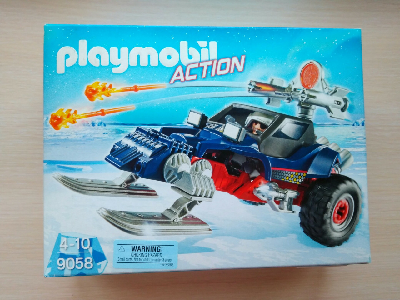 

Playmobil 9058 City Action Арктические пираты на аэросанях