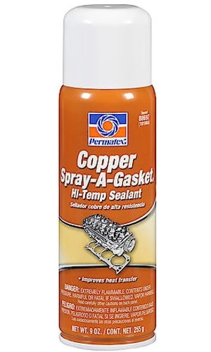 

Термостойкий усилитель прокладок Permatex 80697 Copper Spray-A-Gasket® Hi-Temp Sealant 270ml