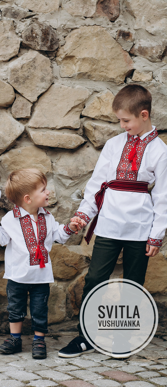 

Вишита сорочка для хлопчика "Українська"