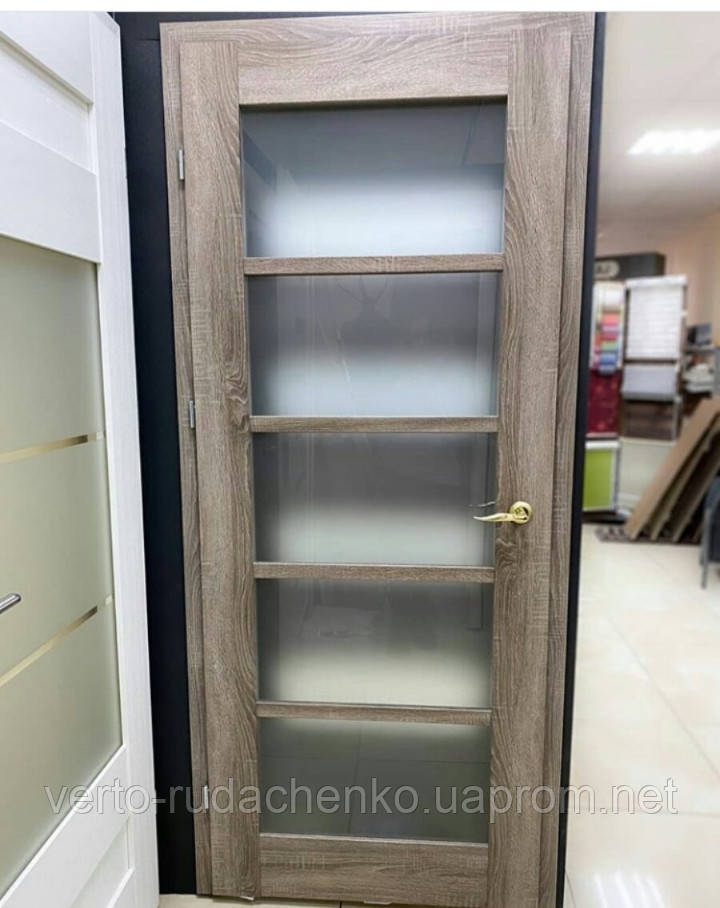 

Двери EcoDoors Bergamo 6 цвет: дуб невада