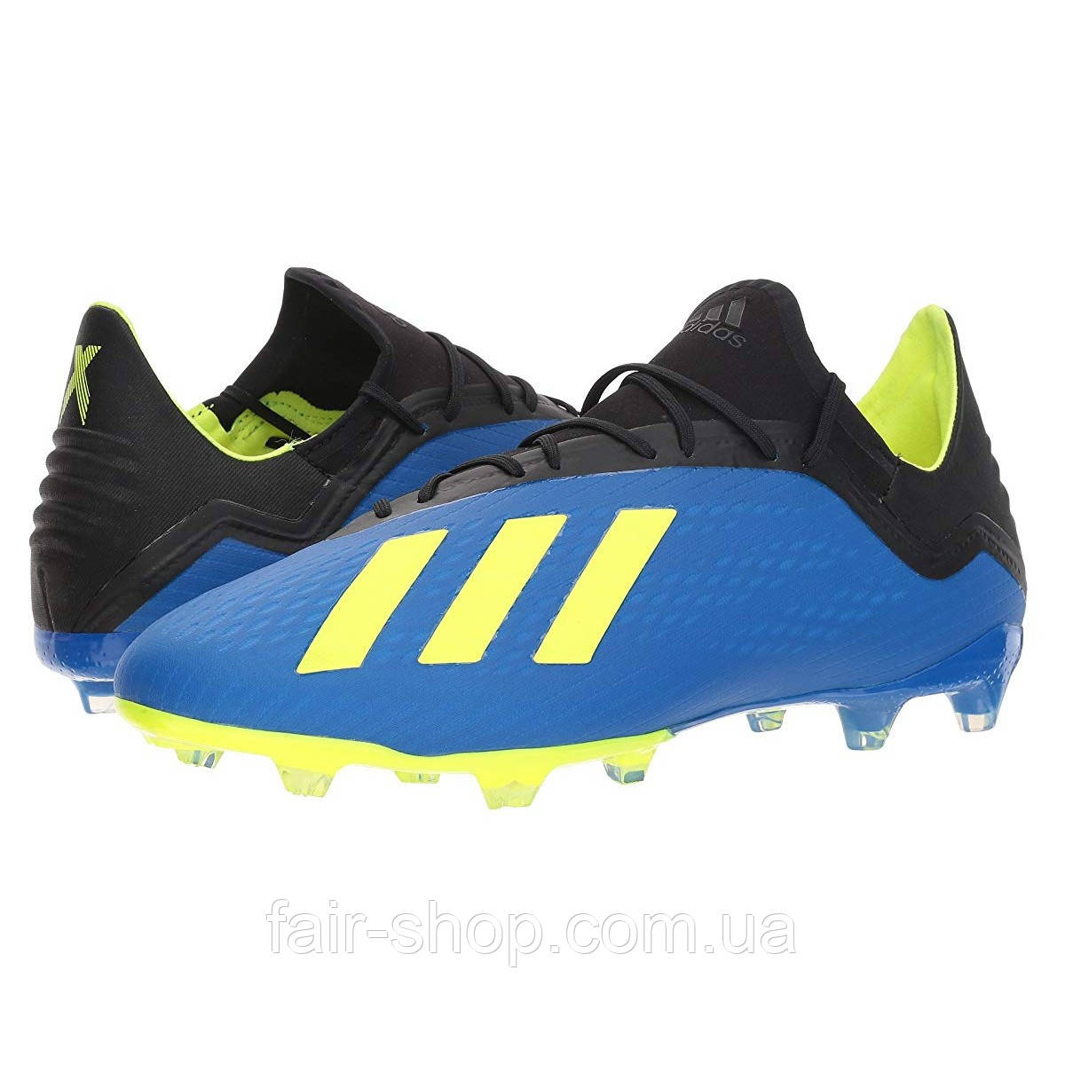 

Бутсы Adidas X 18.2 FG World Cup Pack Football Blue/Solar Yellow/Black - Оригинал