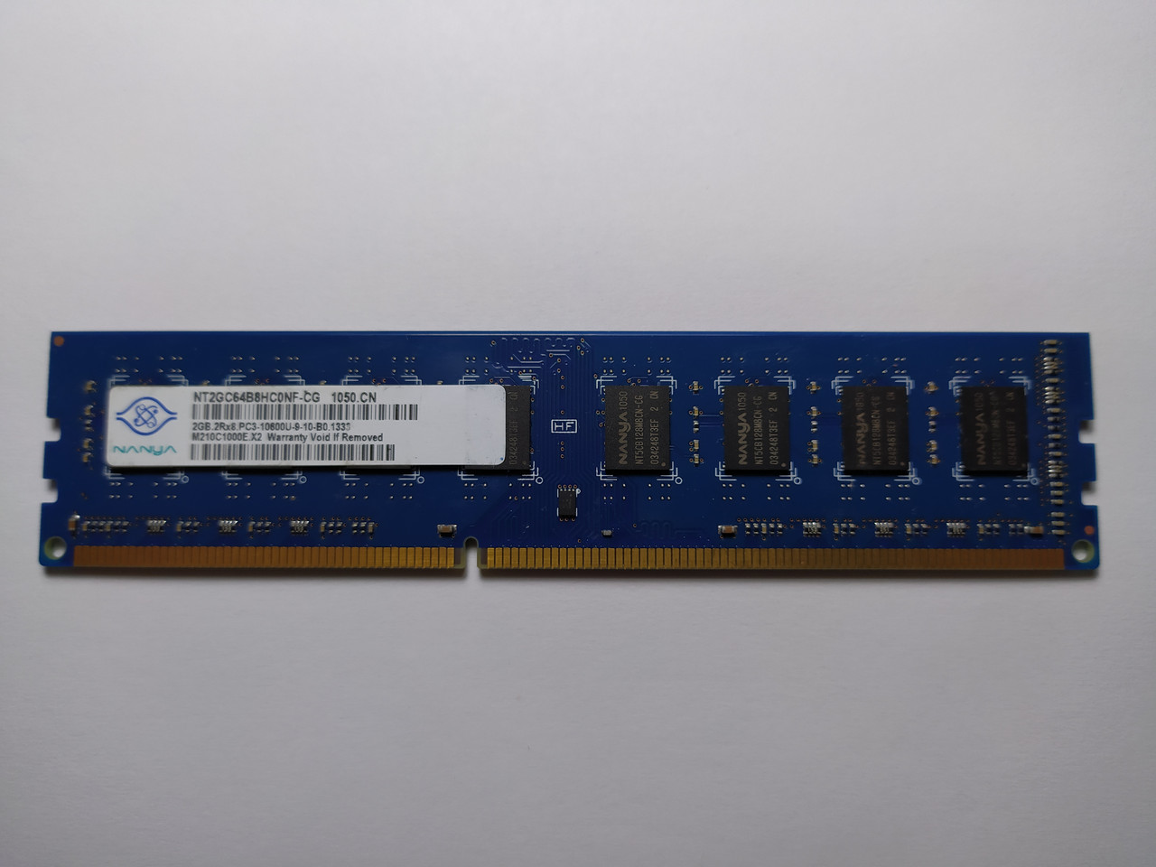 Оперативная память Nanya DDR3 2Gb 1333MHz PC3-10600U (NT2GC64B8HC0NF-CНет в наличии