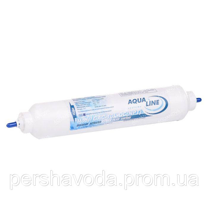 

Постфильтр угольный Aqualine In-line GAC-1L