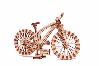 Вудик Міні Велосипед Дерев'яний 3D пазл Wood Trick (механічний дерев'яний конструктор)