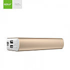 [ОПТ] Универсальный внешний аккумулятор Power bank GOLF G68 10000mAh Type-C, фото 2