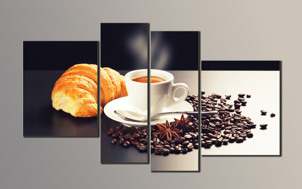 Картина на холсте кофе