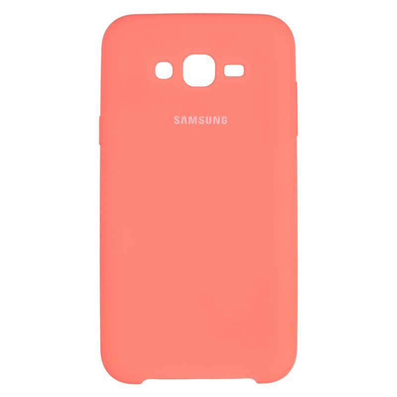 

Чехол Silicone Case оригинальный для Samsung Galaxy J7 J700 Pink (29)