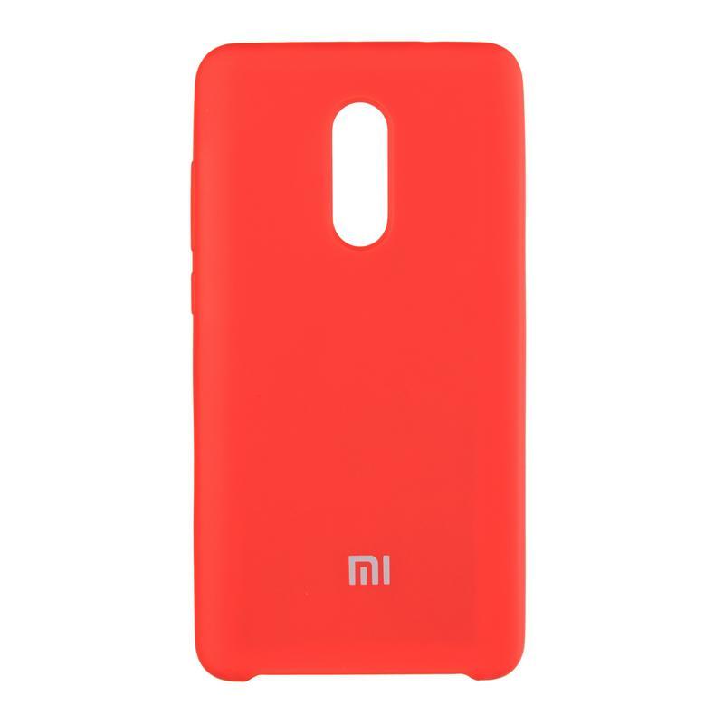 

Чехол Silicone Case оригинальный для Xiaomi Redmi 6 Pro / Mi A2 Lite Red (14)