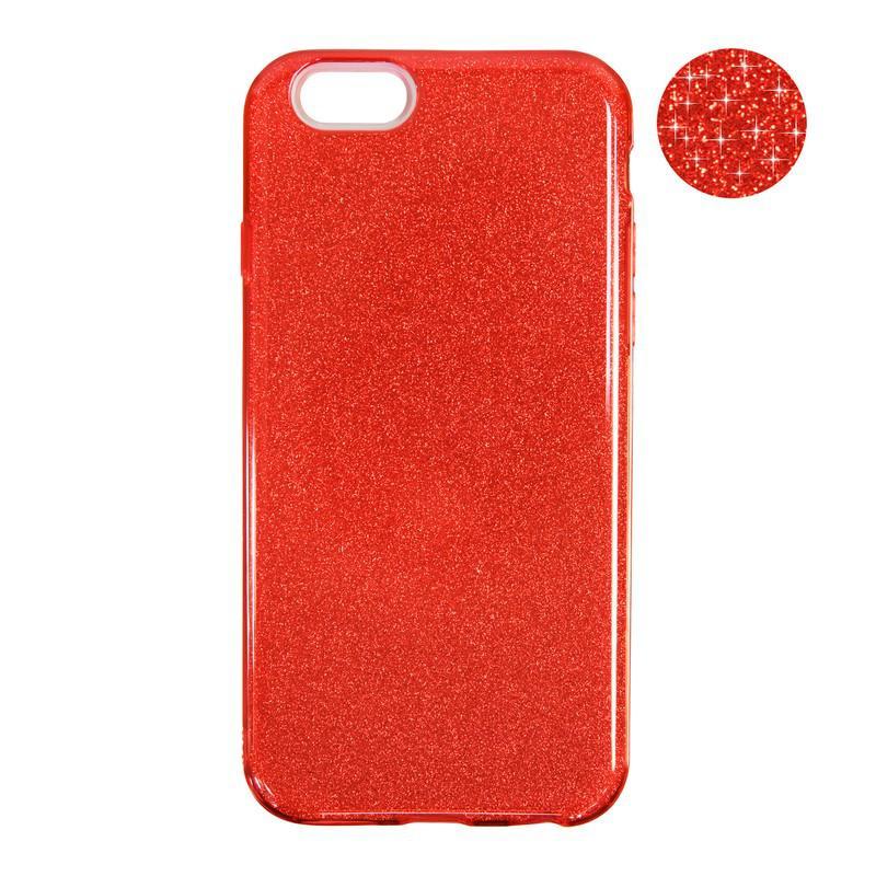 

Чехол силиконовый с блестками Remax Glitter для Xiaomi Redmi 5a Red